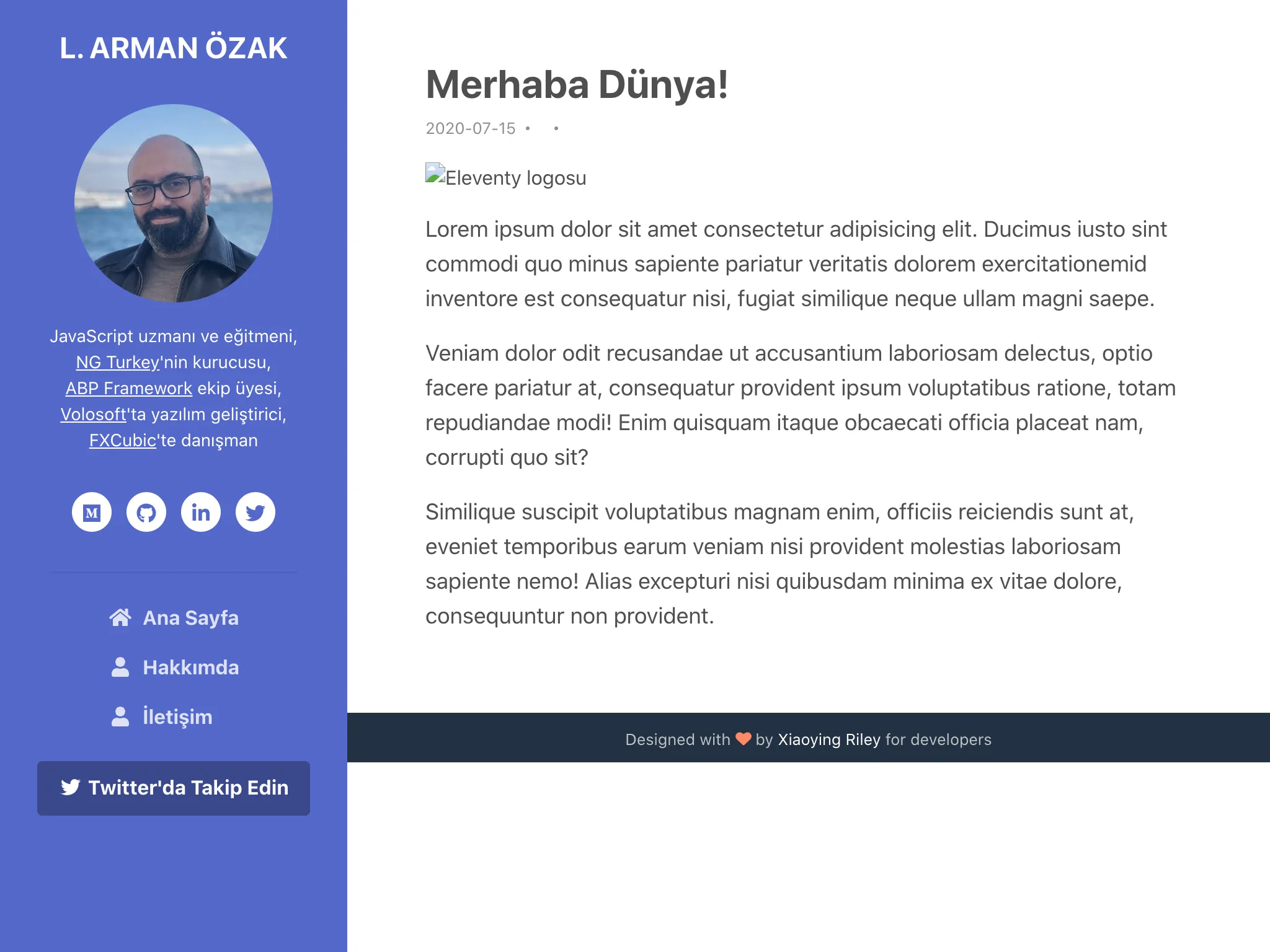 Eleventy ile oluşturduğumuz blog sayfasındaki resim hatası