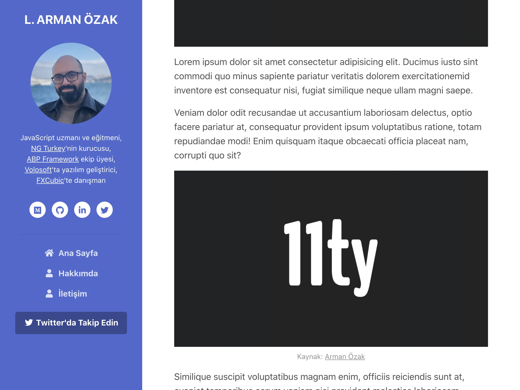 Eleventy ile shortcode kullanarak figure altında figcaption gösterimi